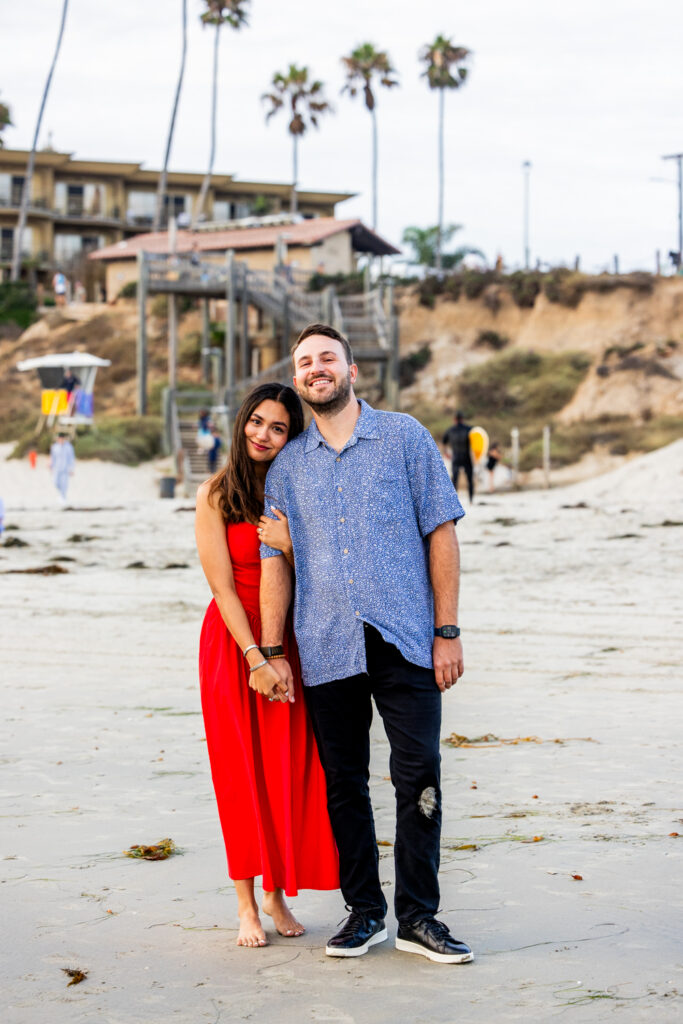 Pacific Beach Proposal Photographer: A Cross-Border Love Story at Crystal Pier pacific beach proposal photographer 7